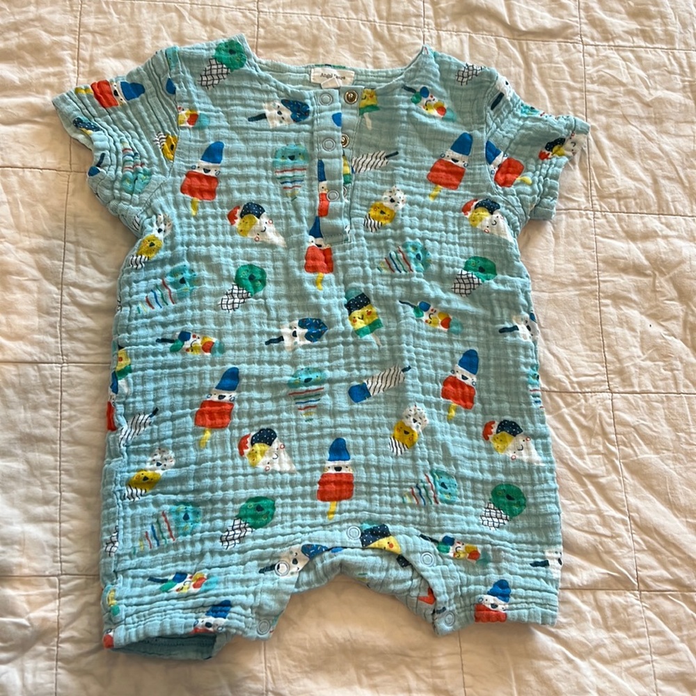 Angel Dear one piece popsicle romper